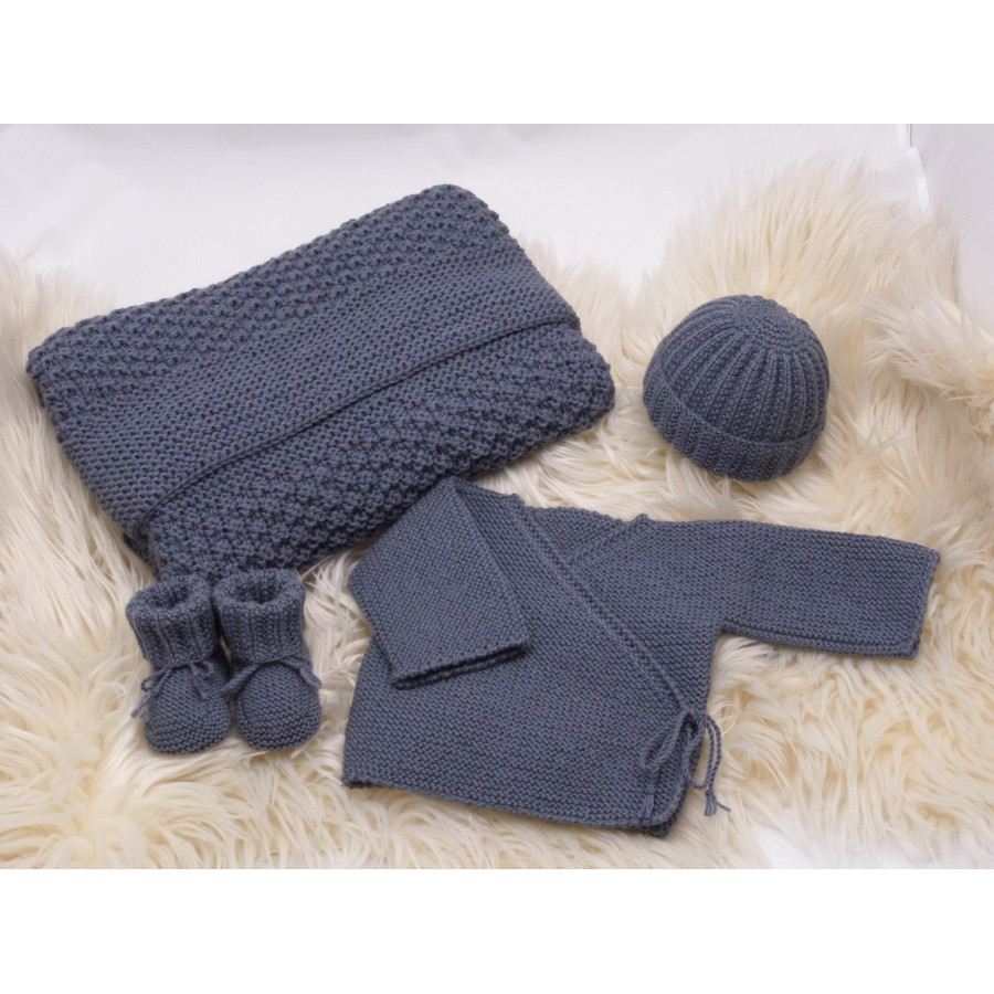 Trousseau de naissance Antrhacite Trousseau de naissance Antrhacite