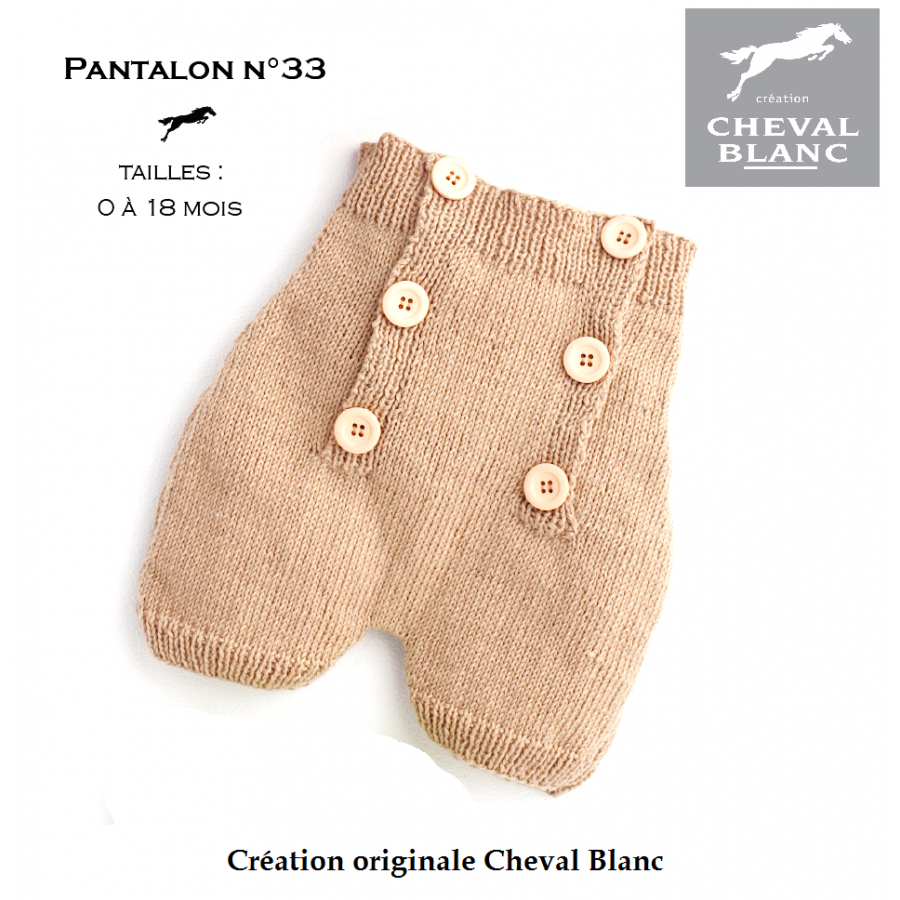 Kit Tricot Pantalon Original Et Facile Pour Bebe En Laine Merinos Kit Tricot Pantalon Original Et Facile Pour Bebe En Laine Merinos