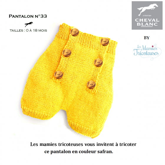 variante Pantalon 33 safran