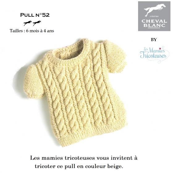 variante Pull 52 beige