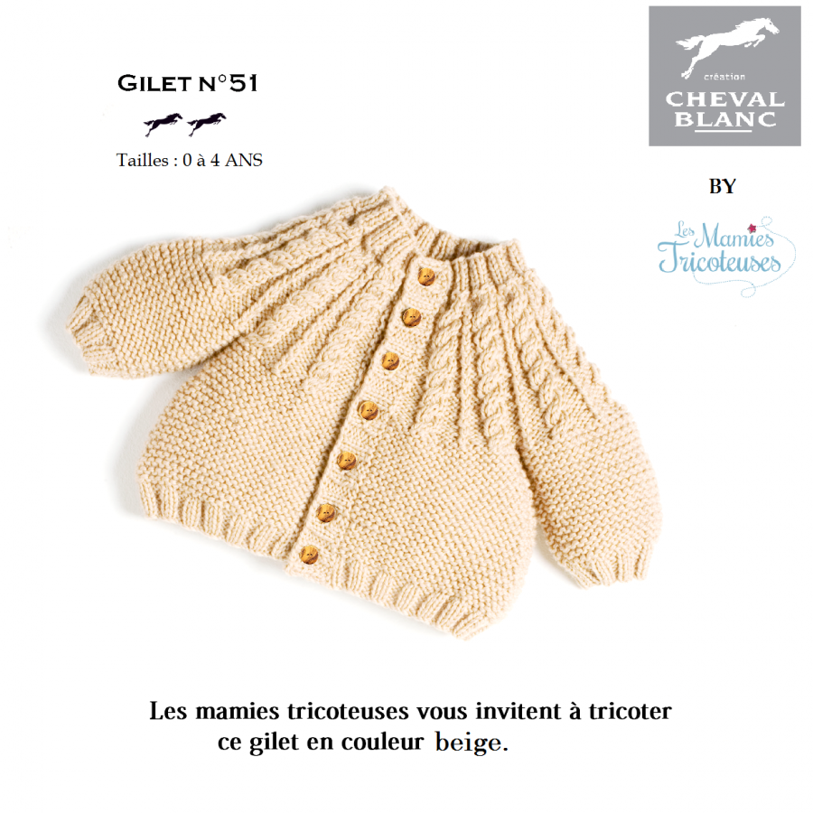 variante Gilet 51 beige