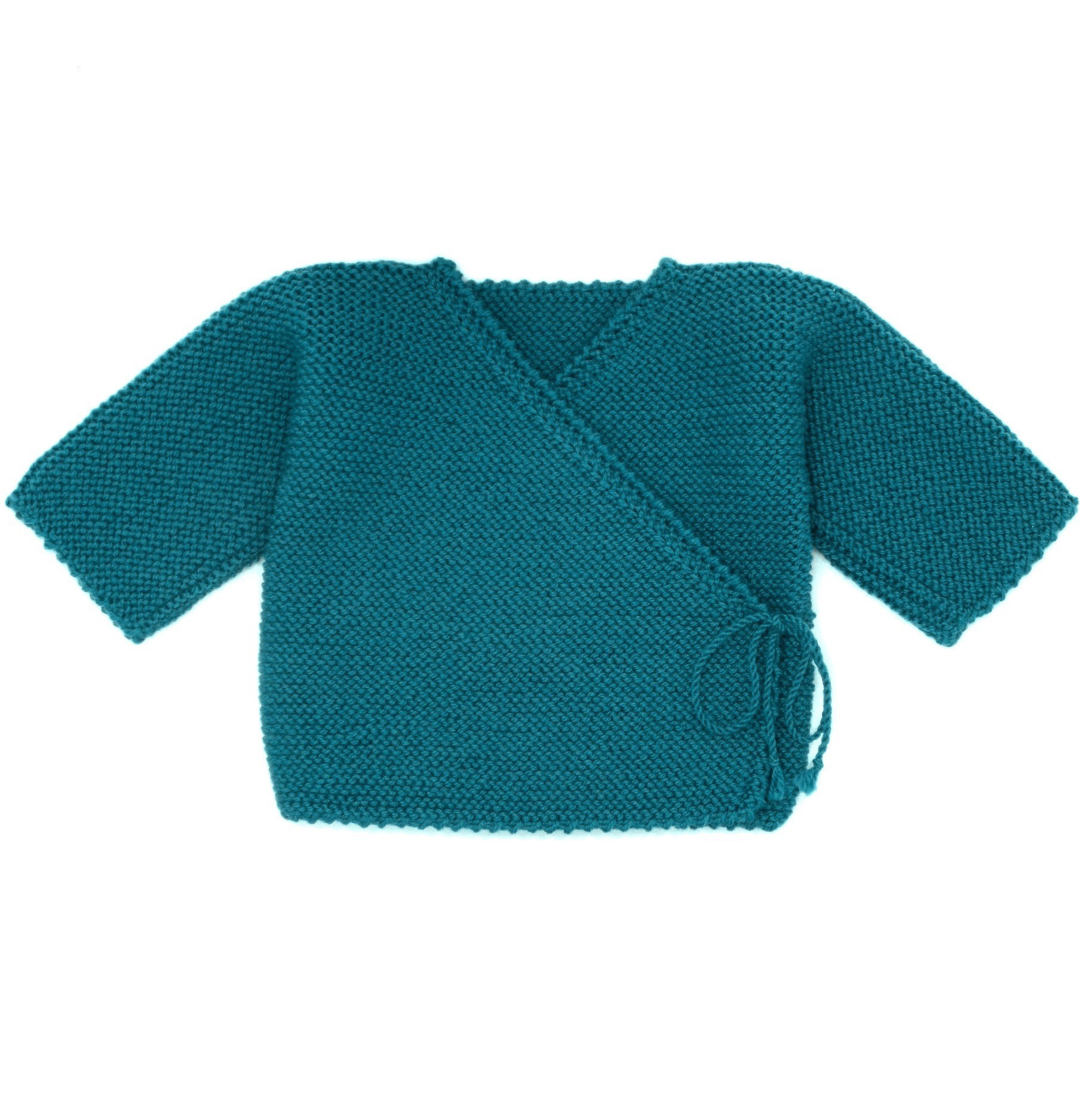 Brassiere De Naissance Bleu Canard Tricotee Main En 100 Laine Merinos Brassiere De Naissance Bleu Canard Tricotee Main En 100 Laine Merinos