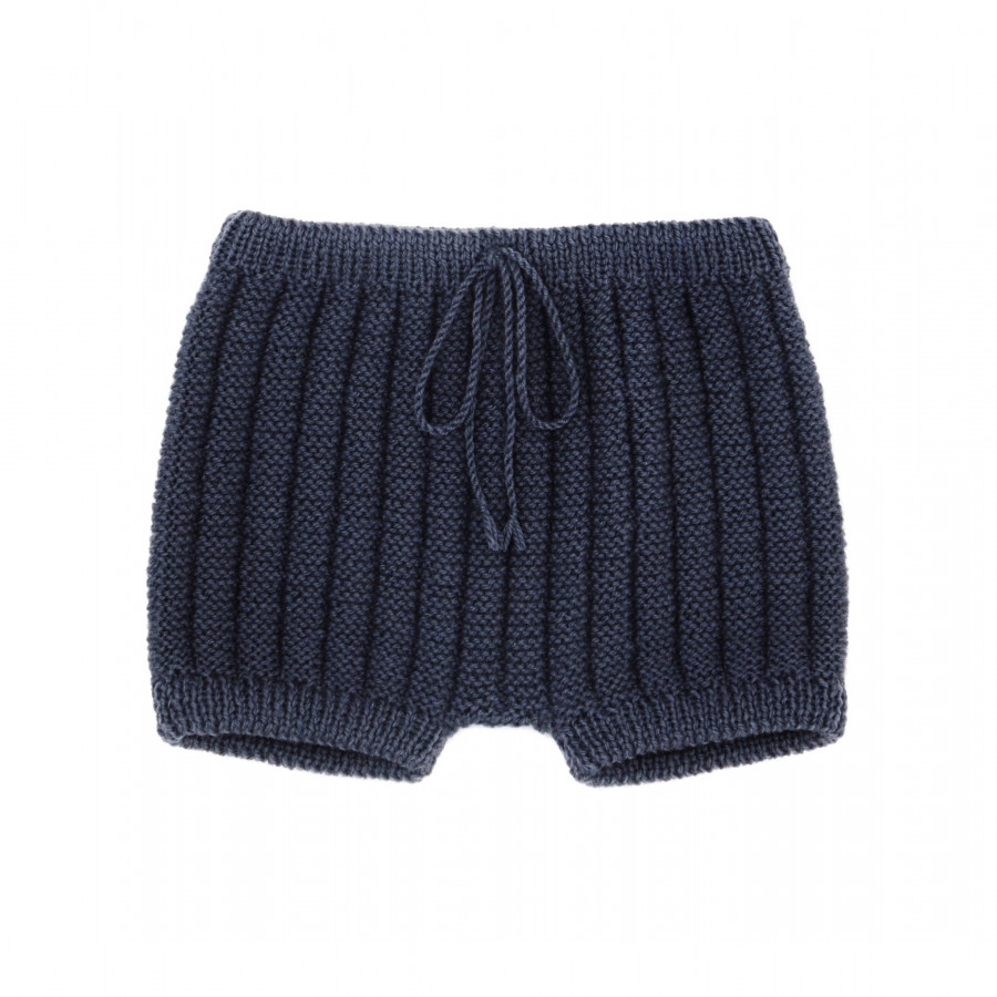 Culotte courte laine anthracite Culotte courte laine anthracite