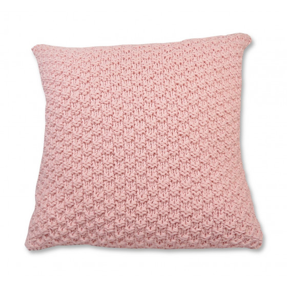 Coussin face mouton Rose