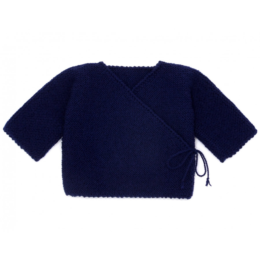 Brassière mérinos Marine