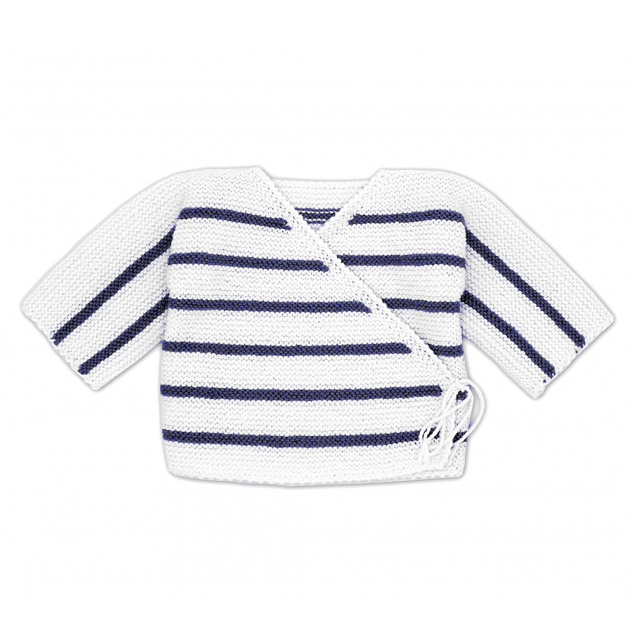 Brassière matelot blanc marine Brassière matelot blanc marine