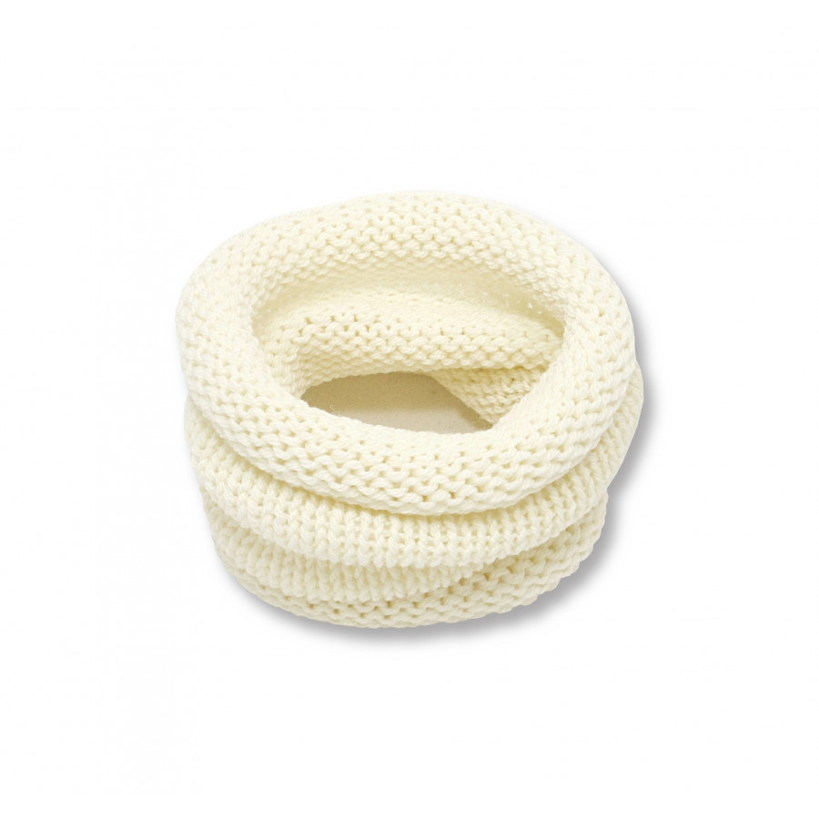 Snood / Tour de cou mérinos naturel écru Snood / Tour de cou mérinos naturel écru