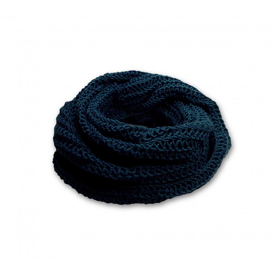 Snood Chamallow Bleu foncé