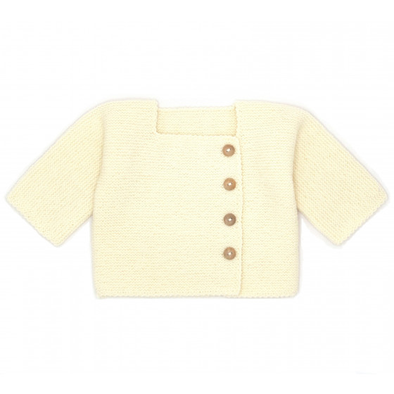 gilet ecru