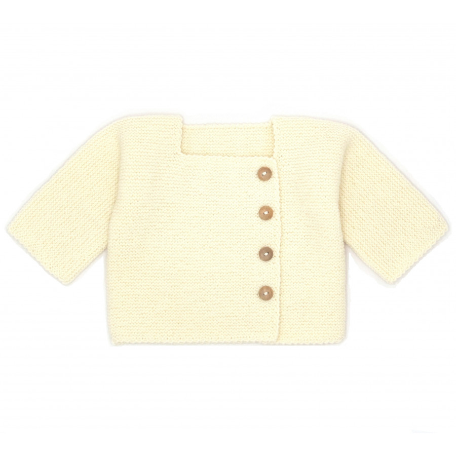 gilet ecru