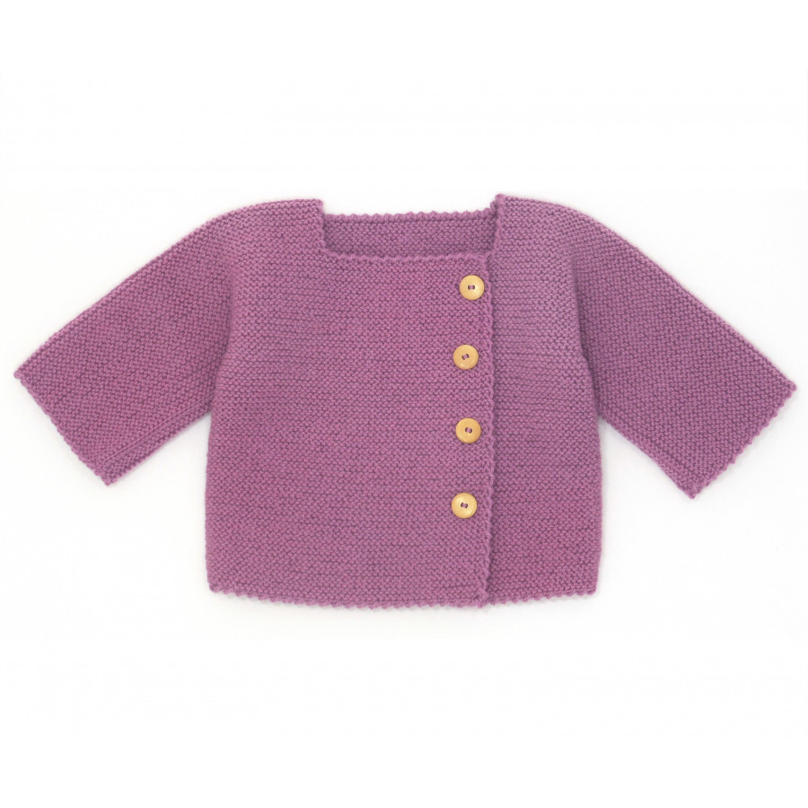 kit tricot gilet bebe