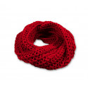 Snood Chamallow rouge