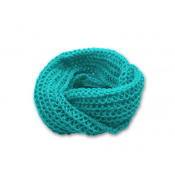 Snood Chamallow turquoise