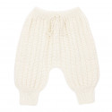 Pantalon Sarouel bébé laine ivoire
