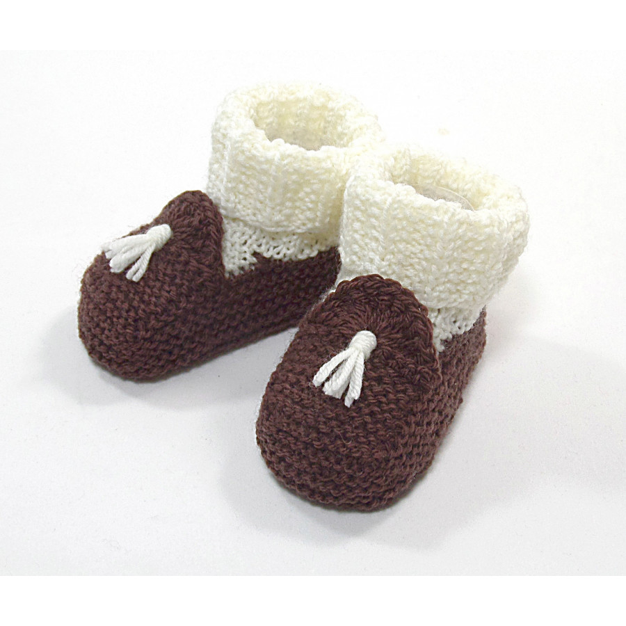 Chaussons Mocassins chocolat