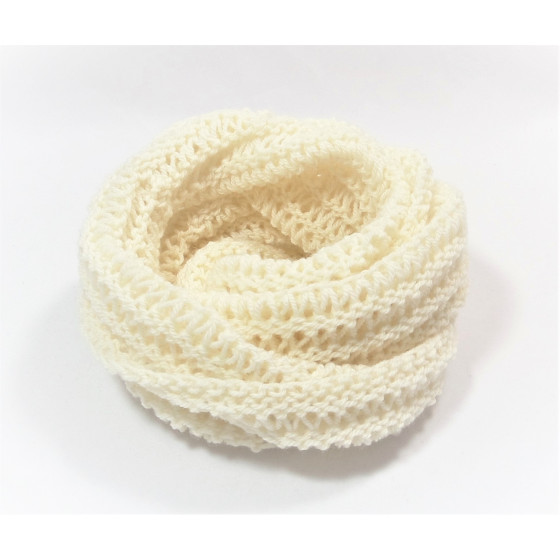 Snood Chamallow Ecru Petit Enfant