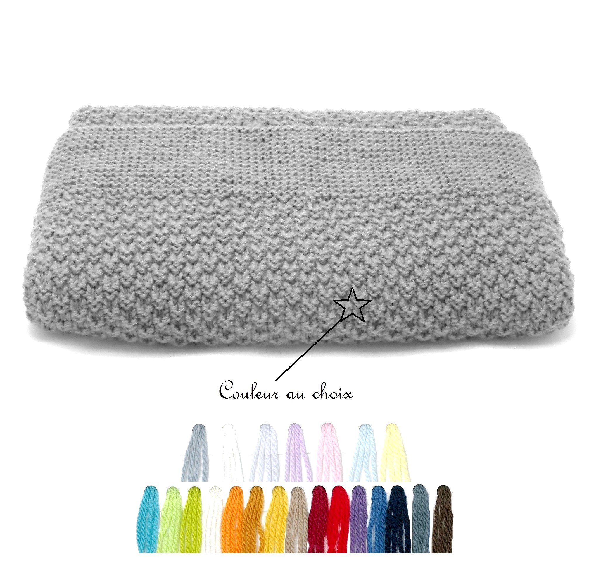 Couverture Epaisse Bebe Tricotee Main 100 Laine Merinos Naturel Couverture Epaisse Bebe Tricotee Main 100 Laine Merinos Naturel