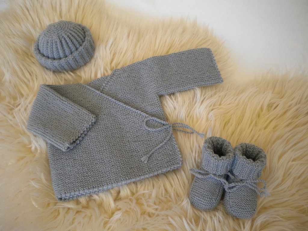 Ensemble Brassiere Uni Gris Souris Tricote Main En 100 Laine Merinos Ensemble Brassiere Uni Gris Souris Tricote Main En 100 Laine Merinos